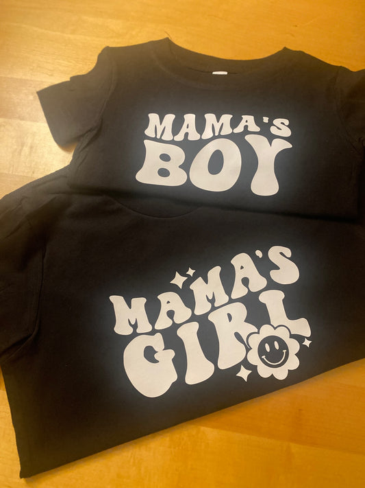 MAMA’S BOY/MAMA’S GIRL - littles tee