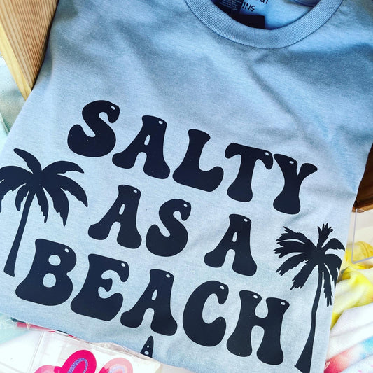 SALTY AS A BEACH TEE